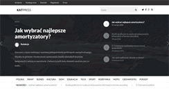 Desktop Screenshot of katpress.pl