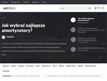 Tablet Screenshot of katpress.pl